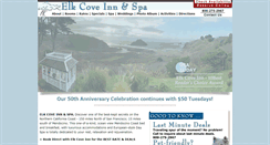 Desktop Screenshot of elkcoveinn.com